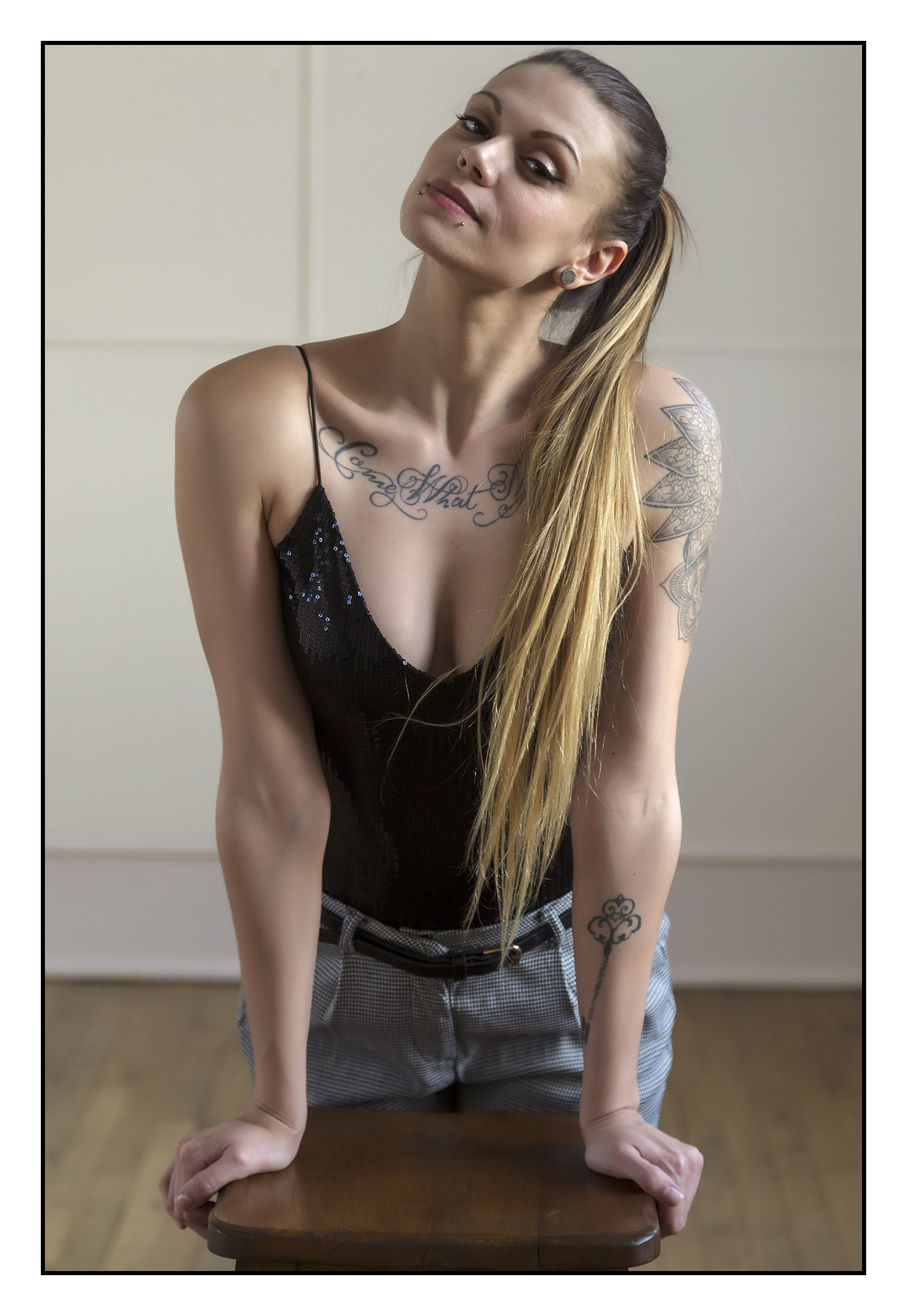 Tatiana Chachkine en studio